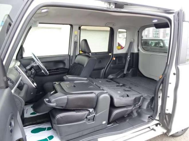タントカスタム RS トップエディション SAII 4WD　保証1年/走行距離無制限　4WD　ワンオーナー　衝突軽減ブレーキシステム　両側パワースライドドア　純正ナビ　地デジ　Bカメラ　HDMI入力　純正エンジンスターター LEDヘッドライト　ハーフレザーシート 660