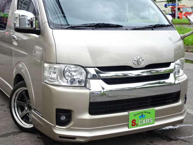 レジアスエース2.7 DX ワイド ハイルーフ スーパーロングボディ GLパッケージ 4WD　5人乗 保証/走行距離無制限　4WD　4型ハイルーフワイド　舞杏KBレーシングII18AW　6型メッキドアミラー　ローダウン　LEDヘッドライト　LEDフォグ　社外ナビ　バックカメラ　エンスタ　Rヒーター　Rエアコン 2700