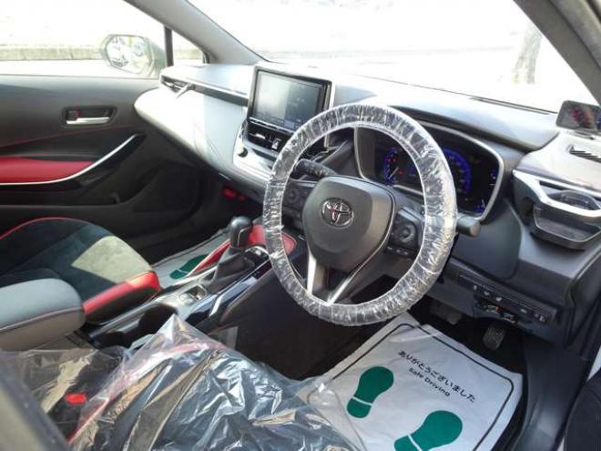 カローラスポーツ 1.2 G Z 4WD　保証1年/走行距離無制限　4WD　トヨタセーフティセンス　　TRDエアロ RAYS/VOLK RACING18AW 純正9インチナビ 地デジ バックカメラ BSM　ヘッドアップディスプレイ　ハーフレザー　ステアリングヒーター 1200