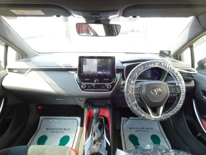 カローラスポーツ 1.2 G Z 4WD　保証1年/走行距離無制限　4WD　トヨタセーフティセンス　　TRDエアロ RAYS/VOLK RACING18AW 純正9インチナビ 地デジ バックカメラ BSM　ヘッドアップディスプレイ　ハーフレザー　ステアリングヒーター 1200