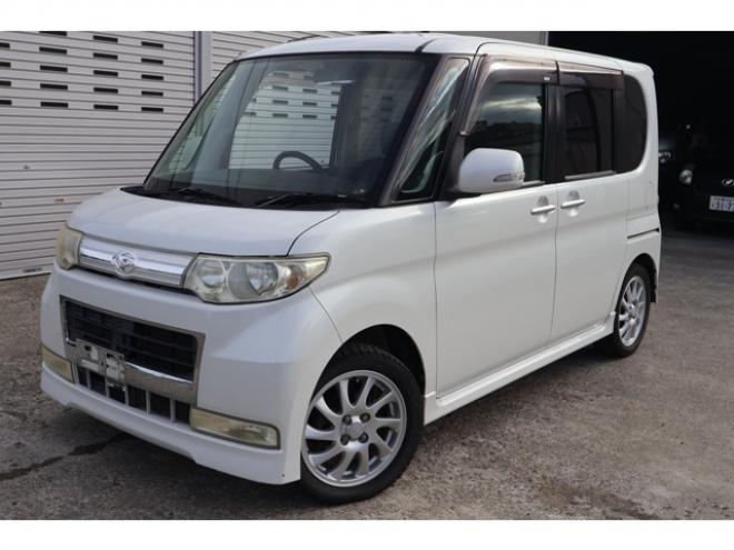 タントカスタム RS 4WD　ターボ・パワースライドドア・ナビ・TV・スマートキー・タイミングチェーン式 660