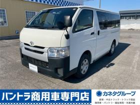 ハイエースバン　2.8 DX ロング ディーゼルターボ 4WD　4WD　9人乗り　社外ナビ 2800