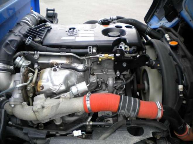エルフダンプ　TKG-NKS85AD 新明和工業　 4WD 2990