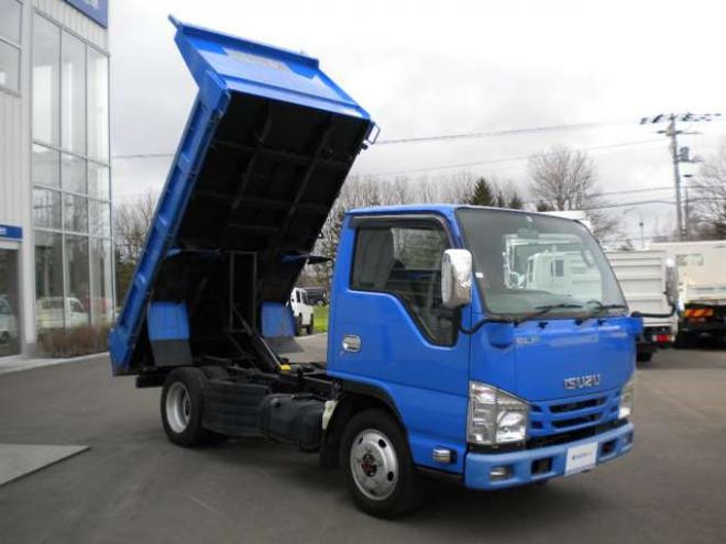 エルフダンプ　TKG-NKS85AD 新明和工業　 4WD 2990