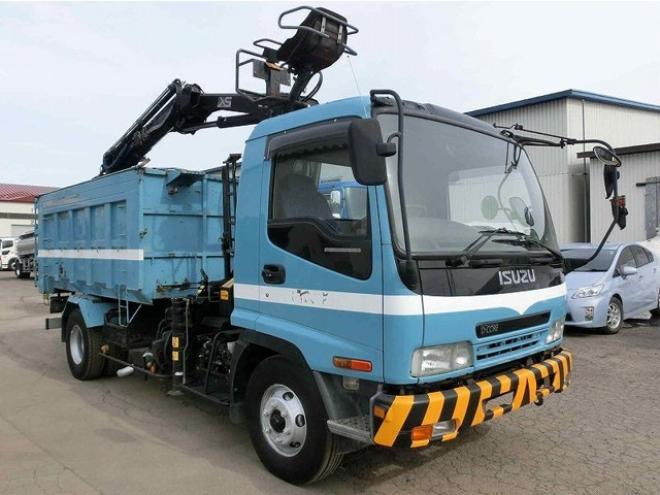フォワード深ダンプ(クレーン付)ADG-FRR90G3S　極東　 2WD 5190