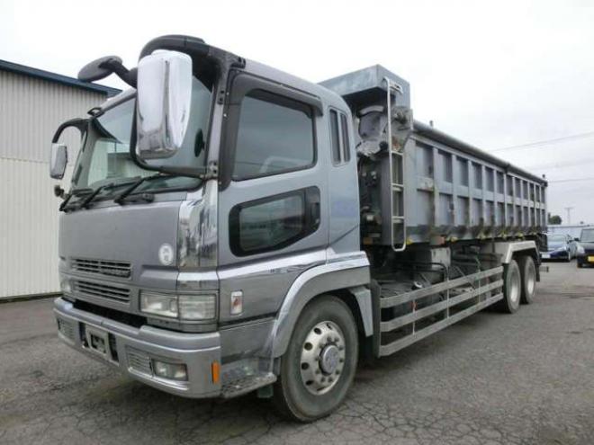 スーパーグレート深ダンプ　PJ-FV50JZ　新明和　 2WD 12880