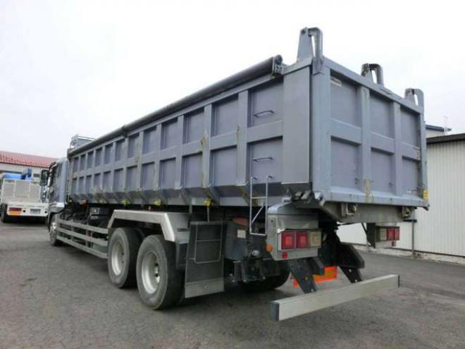 スーパーグレート深ダンプ　PJ-FV50JZ　新明和　 2WD 12880