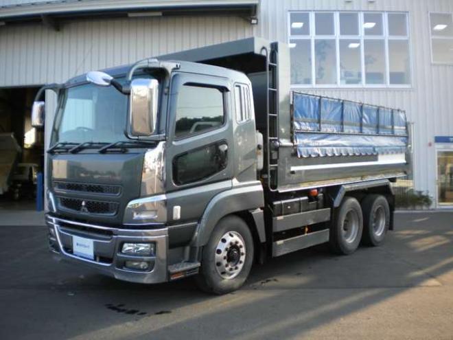 スーパーグレートダンプ QKG-FV60VX 新明和工業　 2WD 12800