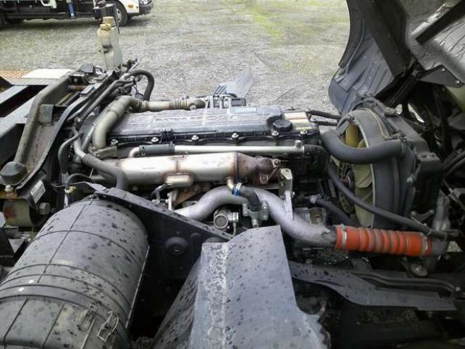 ファイター平ボディコンテナ専用車　QKG-FK62FZ　 2WD 7540