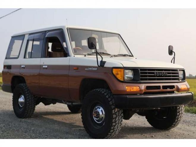 ランドクルーザープラド 2.4 SXワイド ディーゼルターボ 4WD　検二年　バックカメラ　社外ナビ 2400