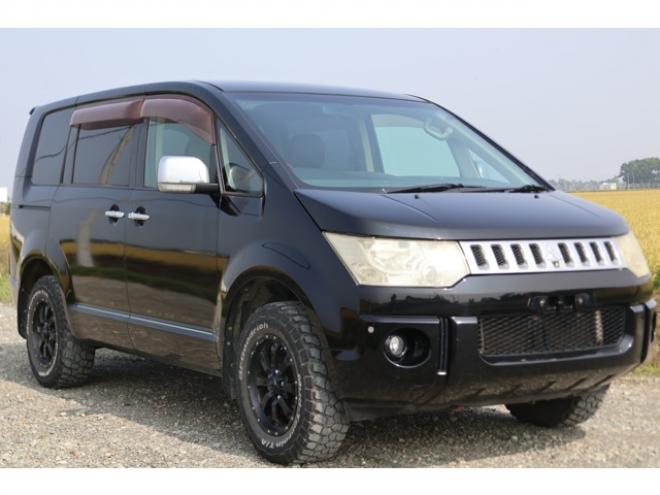 デリカD：5 2.4 シャモニー 4WD　検二年　左パワースライドドア　バックモニター　マッドタイヤ 2400