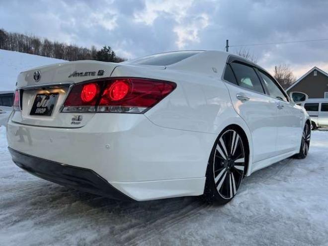 クラウンアスリート ハイブリッド 2.5 S Four 4WD　20AW・車高調・エンスタ・新規車検整備付 2500