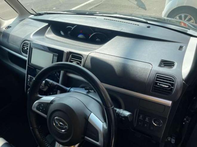 タントカスタム RS トップエディション SAII 4WD　後期型/1年保証/Bluetooth/ナビ・フルセグTV/バックカメラ/エンジンスターター/純正15インチアルミホイール/アルミホイール付き冬タイヤ付き/ハーフレザーシート/LEDフォグライト/車検整備2年付/法定整備/修復歴無し 660