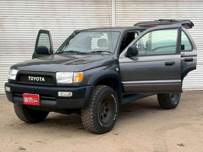 ハイラックスサーフ2.7 SSR-X Vセレクション 4WD　社外ナビ　バックカメラ　社外アルミホイール　エアコン　リフトアップ　パワステ　パワーウィンドウ　キーレスエントリー　ETC　ABS　ルーフレール 2700
