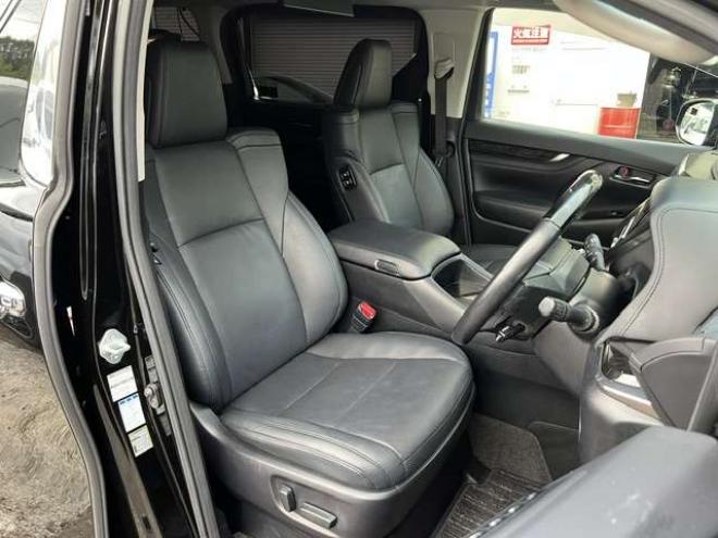 アルファード2.5 S Cパッケージ 4WD　法定24ヵ月点検整備付・新規車検整備付・21インチAW・車高調・アルパイン10インチナビ・フリップダウンモニター・セーフティーセンス・パワーバックドア・純正エンジンスターター・ドライブレコーダー・本州仕入車両 2500