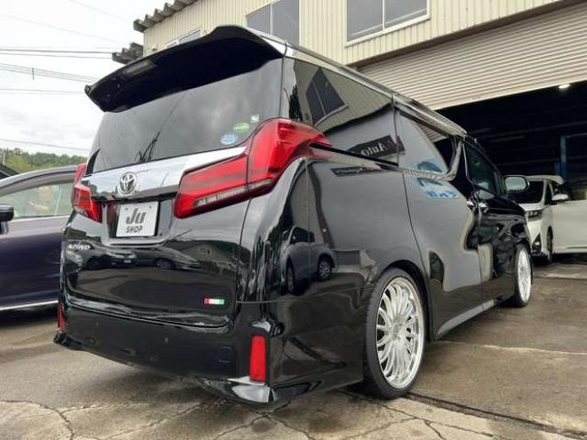 アルファード2.5 S Cパッケージ 4WD　法定24ヵ月点検整備付・新規車検整備付・21インチAW・車高調・アルパイン10インチナビ・フリップダウンモニター・セーフティーセンス・パワーバックドア・純正エンジンスターター・ドライブレコーダー・本州仕入車両 2500
