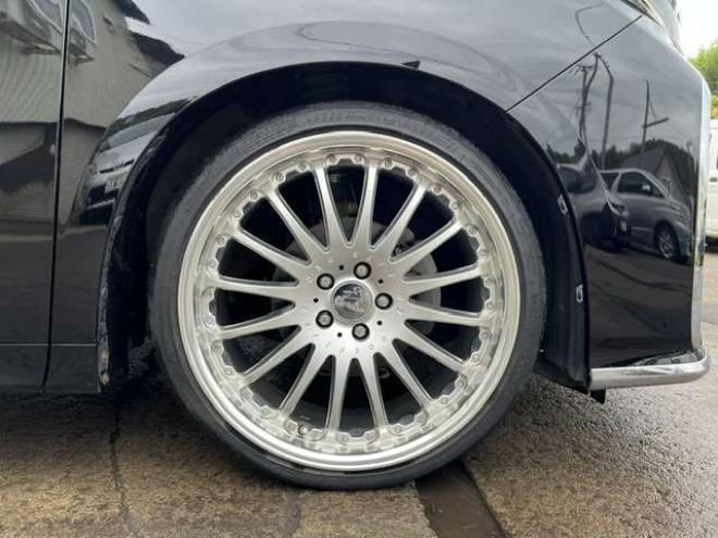 アルファード2.5 S Cパッケージ 4WD　法定24ヵ月点検整備付・新規車検整備付・21インチAW・車高調・アルパイン10インチナビ・フリップダウンモニター・セーフティーセンス・パワーバックドア・純正エンジンスターター・ドライブレコーダー・本州仕入車両 2500