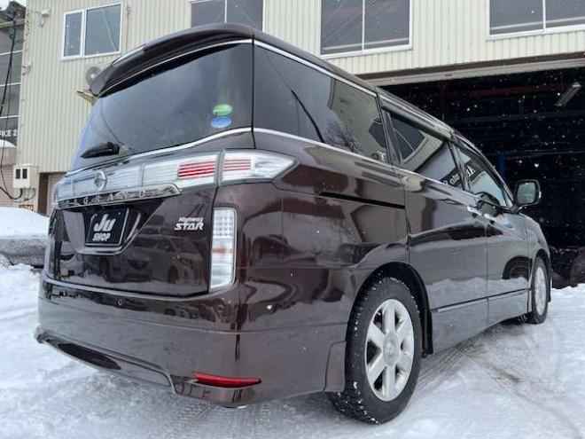 エルグランド2.5 250ハイウェイスター プレミアム 4WD　両側Pスラ・新規車検整備付・本州仕入車 2500