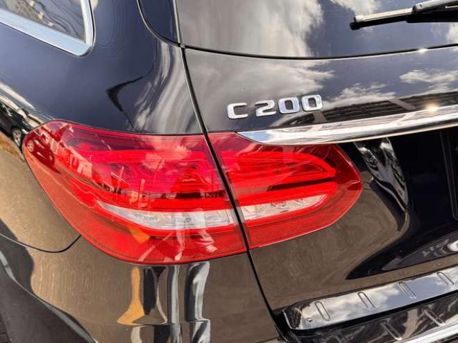 ベンツCクラスワゴン C200 4マチック スポーツ 4WD　ブラインドスポットモニター・ディスタンスパイロットディストロニック・ステアリングパイロット・アイドリングストップ・電動テールゲート・メモリーパワーシート・LEDヘッドライト・純正ナビ・バックカメラ 2000