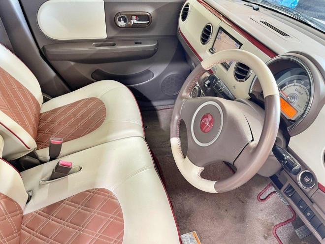 ラパンショコラX 4WD 5年保証 自社認証工場 車検整備2年付 スマキー ナビTV Bカメ 修復歴無 寒冷地仕様 禁煙 4WD 660