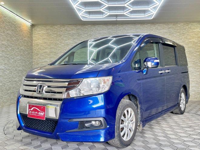 ステップワゴンZ HDDナビエディション 4WD 5年保証 自社認証工場 車検整備2年付 スマキー ナビTV Bカメ ETC 修復歴無 寒冷地仕様 禁煙 4WD 2000