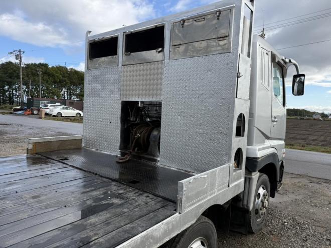スーパーグレート車検満タン！4軸低床 花見台スライドセルフ 最強架装 