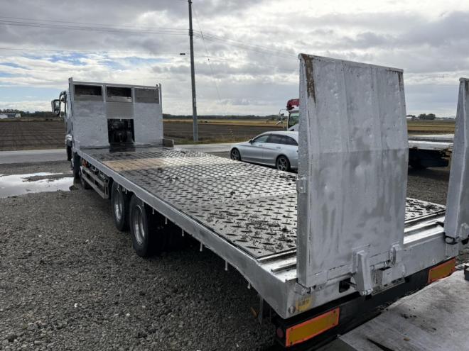 スーパーグレート車検満タン！4軸低床 花見台スライドセルフ 最強架装 