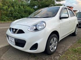 マーチ　X FOUR 4WD 車検満タン 後期パール白 すぐ乗れます