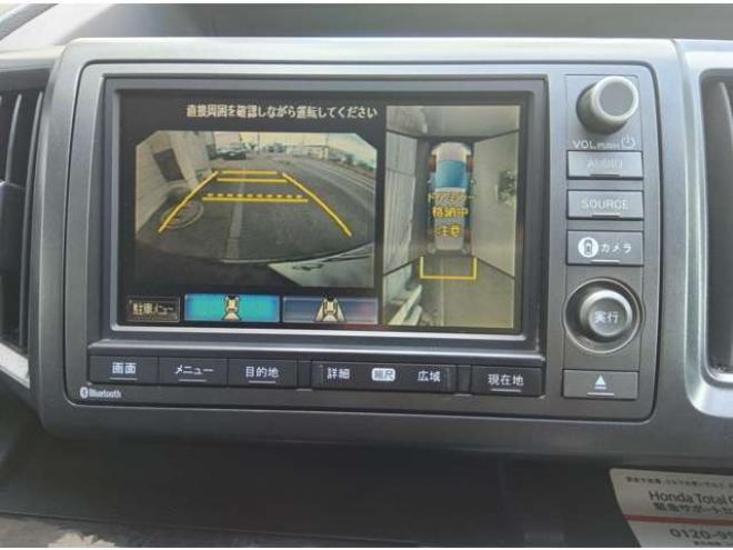 ステップワゴン2.0 スパーダ S 4WD　車検10年7月　全方位カラーバックモニター&TV&ナビ　後席フリップ出ダウンモニター電動スライドドア夏冬タイヤホイール付　HIDヘッドライト　ETC キーフリー 2000