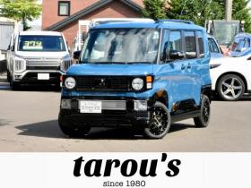 デリカミニ　Ｔ プレミアム ４ＷＤ ＴＡＲＯＵＳセレクション ＤＡＭＤ／ＤＡＬＩ チームデイトナＭ９＋ 寒冷地仕様／寒冷地プラスパック 届出済未使用車 ナビ／ＴＶ／バックカメラ ドラレコ前後（北海道） 登録済未使用車 4WD 660 5Dr