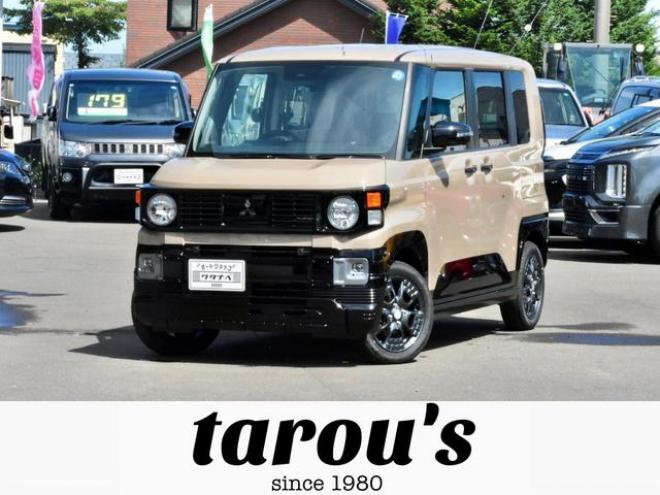 デリカミニＴ プレミアム ４ＷＤ ＴＡＲＯＵ’Ｓセレクション ＤＡＭＤ ナビ／バックカメラ ドラレコ前後 両側パワースライドドア シートヒーター ステアリングヒーター（北海道） 登録済未使用車 4WD 660 5Dr