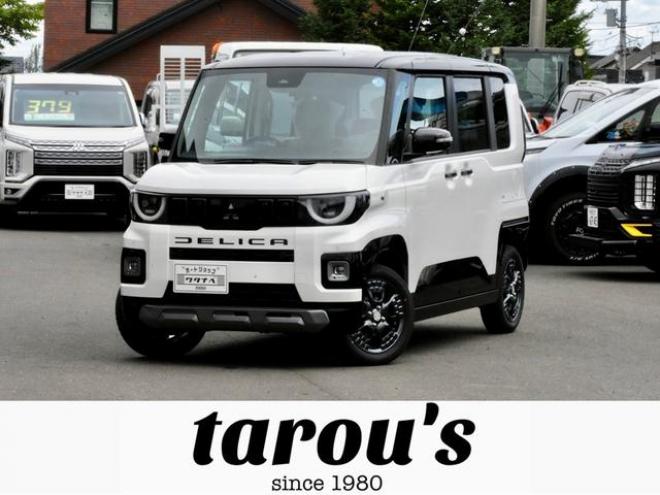 デリカミニＴ プレミアム デリマルパッケージ ４ＷＤ 届出済未使用車 寒冷地プラスパック １２．３インチナビ ＥＴＣ２．０ 純正ドライブレコーダー前後 三菱コネクト（北海道） 登録済未使用車 4WD 660 5Dr