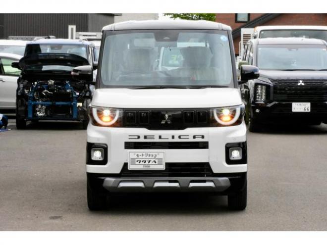 デリカミニＴ プレミアム デリマルパッケージ ４ＷＤ 届出済未使用車 寒冷地プラスパック １２．３インチナビ ＥＴＣ２．０ 純正ドライブレコーダー前後 三菱コネクト（北海道） 登録済未使用車 4WD 660 5Dr