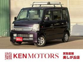 エブリイ　ワゴン PZターボ 4WD　ターボ　4WD　本州仕入れETC　パワースライドドア 660