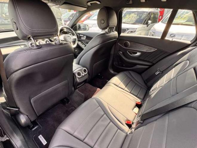 ベンツCクラスワゴン C200 4マチック スポーツ 4WD　ブラインドスポットモニター・ディスタンスパイロットディストロニック・ステアリングパイロット・アイドリングストップ・電動テールゲート・メモリーパワーシート・LEDヘッドライト・純正ナビ・バックカメラ 2000