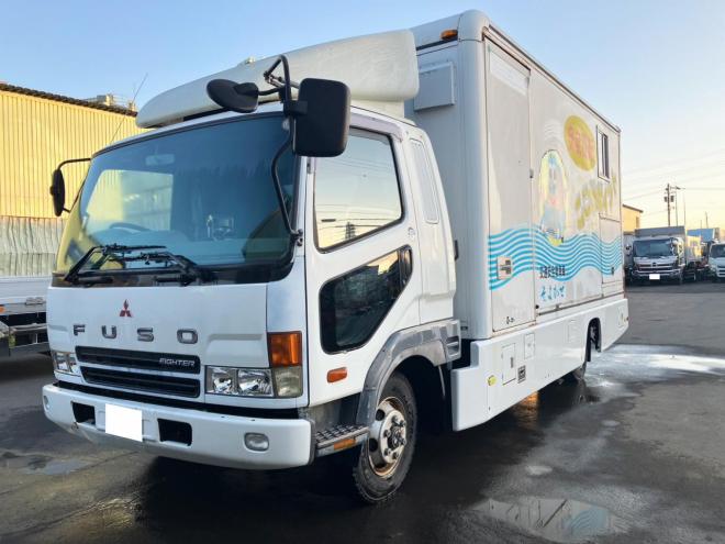 ファイター中古　キャンピング/移動販売/ダンプベース　中型トラック