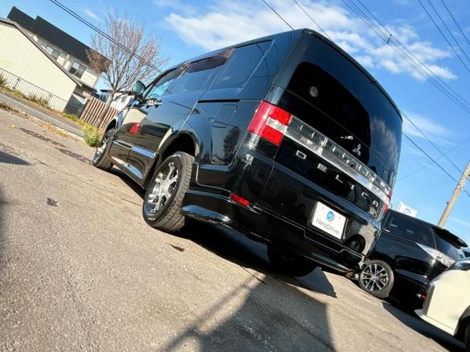 デリカ2.4ローデスGパワーパッケージ　４WD　ローンが不安な方＜優遇ローン＞寒冷地仕様　両側パワースライドドア