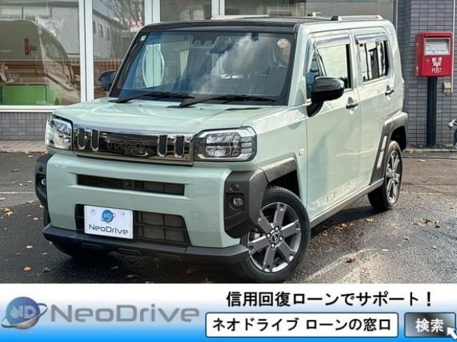 タフト660Gターボ ダーククロム ベンチャー 4WD　ローンが不安な方＜優遇ローン＞本州仕入 9インチディスプレイ