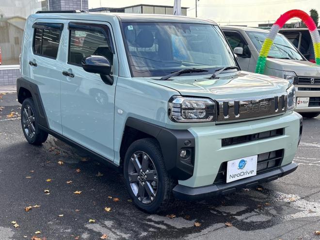 タフト660Gターボ ダーククロム ベンチャー 4WD　ローンが不安な方＜優遇ローン＞本州仕入 9インチディスプレイ
