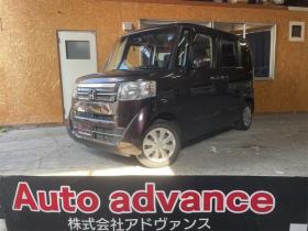 N-BOX　Ｇ・Ｌパッケージ 後期モデル ４ＷＤ ドライブレコーダー ＥＴＣ バックカメラ 両側スライド・片側電動 ＴＶ スマートキー アイドリングストップ シートヒーター 後部シートスライド式 ＣＶＴ 盗難防止システム（北海道） 4WD 660 5Dr