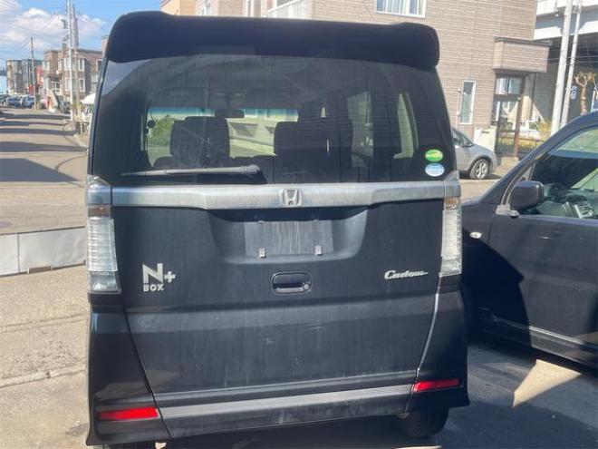 N-BOX+カスタム Ｇ・Ｌパッケージ ４ＷＤ フルセグナビ ＴＶ パワースライド スペアキー ＨＩＤ オートライト 衝突安全ボディ エアバッグ 盗難防止装置 ４ＷＤ車 Ｗエアバック スマートキー アイドリングストップ ベンチシート ＥＳＣ（北海道） 4WD 660 5Dr