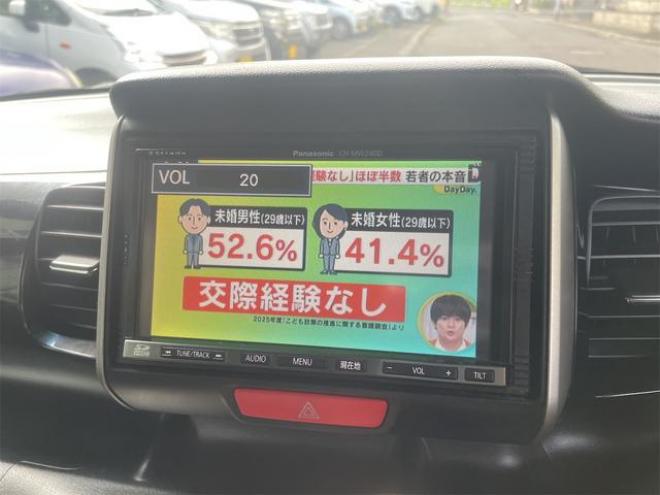 N-BOX+カスタム Ｇ・Ｌパッケージ ４ＷＤ ＥＴＣ バックカメラ 両側スライド・片側電動 ナビ ＴＶ オートライト アイドリングストップ ベンチシート ＣＶＴ ＥＳＣ アルミホイール エアコン パワーステアリング パワーウィンドウ（北海道） 4WD 660 5Dr