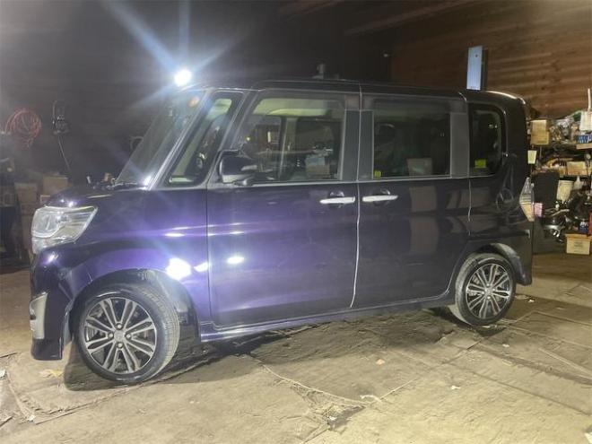 タントカスタムＲＳ ＳＡ ４ＷＤ 本州仕入れ ターボ ナビ ＴＶ Ｒカメラ 衝突軽減装置 横滑り防止機能 寒冷地仕様 ＬＥＤ キーレス スマートキー パワーステアリング フルタイム４ＷＤ パワーウィンドウ 盗難防止装置（北海道） 4WD 660 5Dr