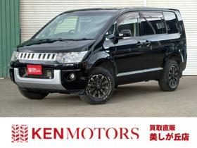 デリカ　D：5 2.2 D パワーパッケージ ディーゼルターボ 4WD　車検10年2月　両側パワースライド　アルミ・ホワイトレター 2300