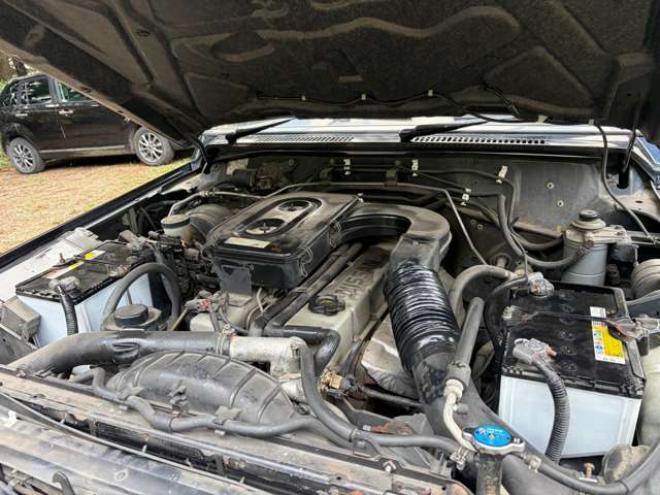 サファリ4.2 エクストラハイルーフグランロード ディーゼル 4WD　ハイルーフ　マッドフラップ　社外アルミ 4200