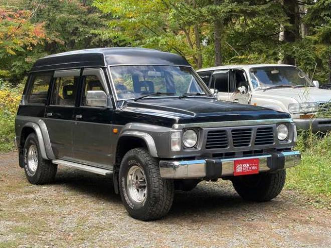 サファリ4.2 エクストラハイルーフグランロード ディーゼル 4WD　ハイルーフ　マッドフラップ　社外アルミ 4200