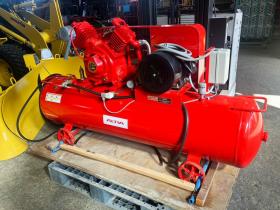 コンプレッサー　フジ　中古　3相200V　7.5馬力　W-B-55P　
