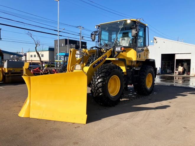 ホイールローダコマツ　中古　WA100-8Y　マルチプラウ仕様　タイヤショベル　建機