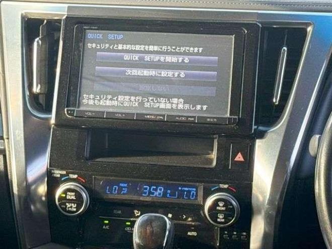 アルファードハイブリッドハイブリッド2.5SR 4WD  ローンが不安な方＜優遇ローン＞寒冷地仕様　純正ワイドナビ