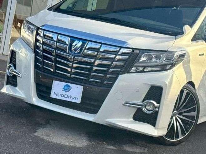 アルファードハイブリッドハイブリッド2.5SR 4WD  ローンが不安な方＜優遇ローン＞寒冷地仕様　純正ワイドナビ